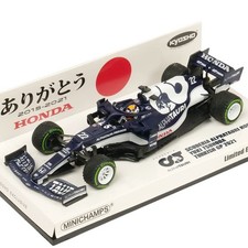 Minichamps 1/43 Scuderia AlphaTauri Honda AT02 2021 Turkish GP #22 Yuki Tsunoda