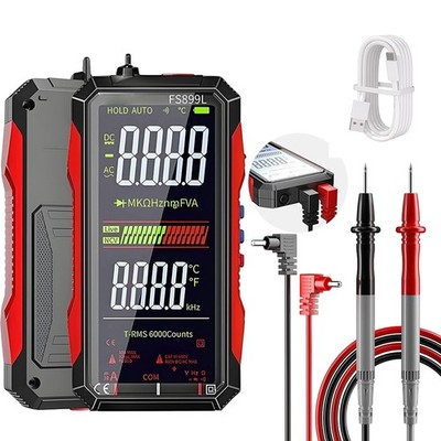 FS899L For Rechargeable Digital Multimeter with Voice Broadcast and Flashlight