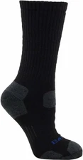 BATES Men's ULTRA DRI Mid Calf Performance Socks Black MEDIUM E11956870-001