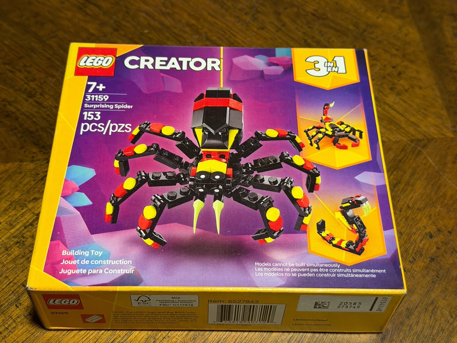 Model #31159, 153 Pieces