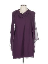 Xscape Women Purple Cocktail Dress 12
