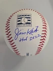 Jim Kaat Signed Baseball With Inscription Beckett CoA WV63610