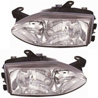 Halogen Scheinwerfer Set Links & Rechts H4 FüR Fiat Palio Weekend