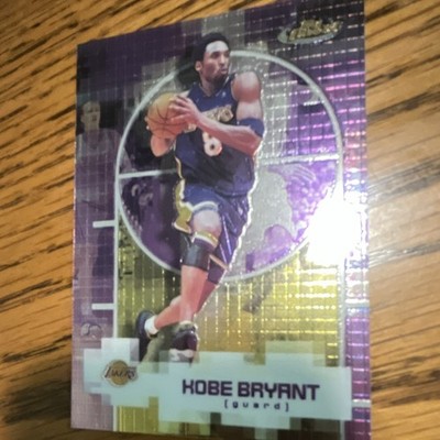 Topps 2000-01 Finest Kobe Bryant Finest Attributes Insert Card #8 Lakers NBA