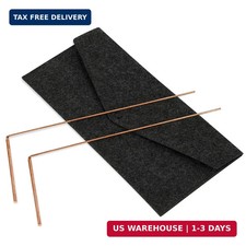Dowsing Rods, 2Pcs Dowsing Rods Copper Spiritual, Copper Dowsing Rods with Bag-W