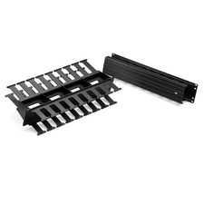 Cable Management Solutions 2RU 3 In. X 3 In. Front Only Horizontal Cable Managem