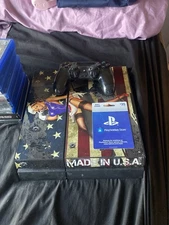 Sony PlayStation 4 Original Black Bundle 500GB with Controller and Games