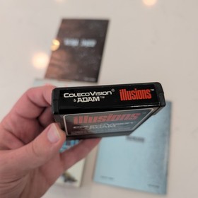 Illusions - (Colecovision, 1984) Box, Manual, Key, & Cartridge 