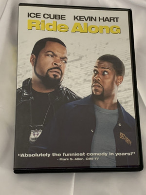 Ride along DVD Ice Cube, Kevin Hart/ W/CASE/ships fast with tracking