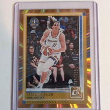 Panini Donruss WNBA Rebecca Allen #76 Orange Laser /199 Chicago Sky 2025