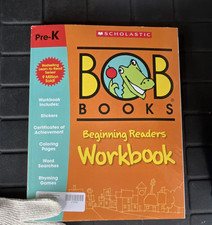 Scholastic Bob Books Beginning Readers Workbook Pre-K 2022 Ages 4-7 4 Years