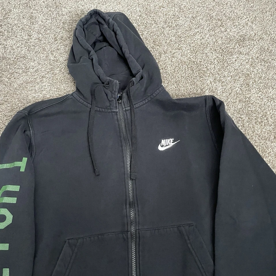 Sudadera con capucha Nike New York City Park para hombre mediana negra parques de Nueva York todo por 1 cremallera polar  Foto 2 de 4