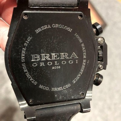 Men's Watch Brera Orologi BRMLC50 AC08 Stainless Steel 3I6L Analog