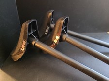 NOS UNI mini Bmx Seat 13/16" Vintage Pk Ripper Oldschool USA 12" Pro Post 