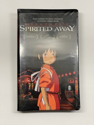 READ DESCRIPTION Spirited Away 2001 VHS Studio Ghibli Disney, Miyazaki.