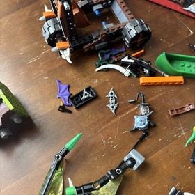 LEGO Ninjago 70593 The Green NRG Dragon Box & Manual - Partially Complete