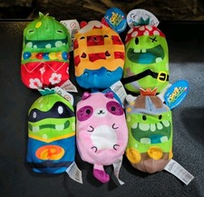 Cats vs Pickles Lot Of 6 Cepia Bean Bag Plush Set New