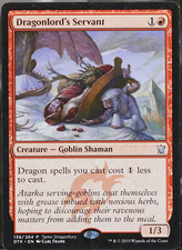 Tarkir Dragonfury Magic Dragonlord's Servant #138 EX