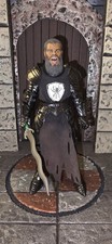 Mythic Legions  Evil Knight Four Horsemen Black Armor W  Soft Goods Custom Head