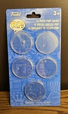 Funko Pop Stand Bases Clear Pack of 10, 10 Pieces