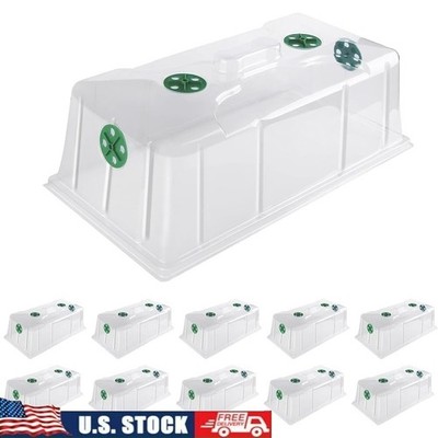 Adjustable Humidity Dome Plant Growth Seedlings Propagation Greenhouse New