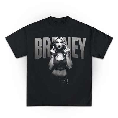 Britney Spears Middle Finger bubble gum balloon Vintage T-Shirt