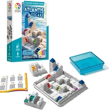 Atlantis Escape; a 3D Path-Building Travel Game for Kids and Adults, a STEM Focu