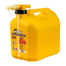 No-Spill NSP-1467S, 5 Gallon Gas Can for Diesel Fuel with View Stripe