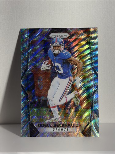 Odell Beckham Jr 2017 Panini Prizm Silver Prizm #/149 Giants SP 066/149