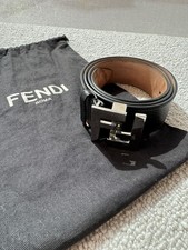 Original Fendi Ledergürtel Herren schwarz, 1...