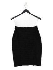 House Of CB London Women's Midi Skirt L Black Viscose