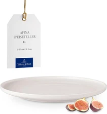 - Afina Dinner Plate Made of Premium Porcelain, Plate for Main Courses, Made in