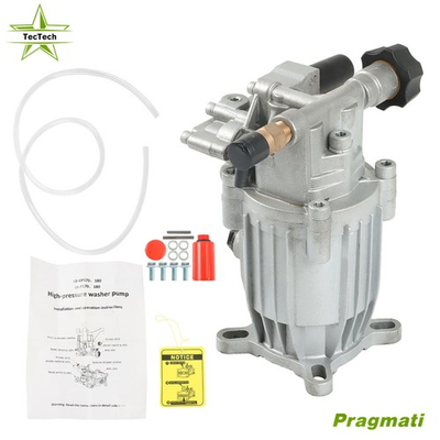 #ad 2.5 GPM Oil Sealed Pressure Washer Universal Pump 3 4 HorizShaft MAX 3000 PSI US $65.83