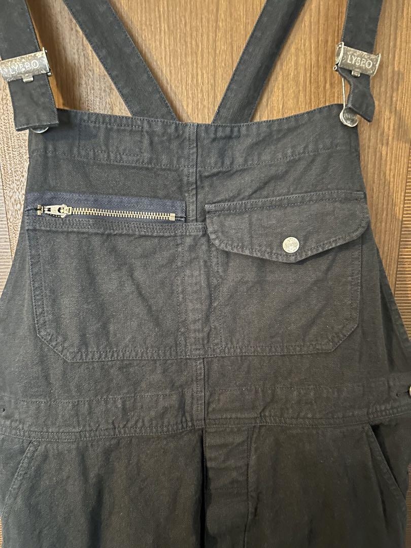 Nigel Cabourn LYBRO P-53 Dungaree Cotton Twill Navy Size 46
