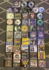 Vintage PC Games, CD-ROM, Microsoft, Game manuals, Lot 45  Discs