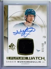 2024-25 SP Authentic Future Watch #122 Shakir Mukhamadullin RC PATCH AUTO /100