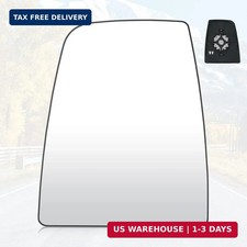 Driver Left Side Heated Mirror Glass, Fit for Ford Transit T150 T250 T350 2015 2