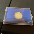 1964 JOHN F. KENNEDY MEMORIAL U.S. HALF DOLLAR-90% SILVER-WITH PLASTIC CASE-NICE — photo 2