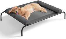 Cooling Elevated Dog Bed for Large Dogs, Portable Indoor  Outdoor Raised Dog Be