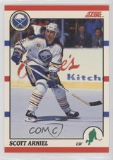 1990-91 Score Bilingual Scott Arniel #251 q7c