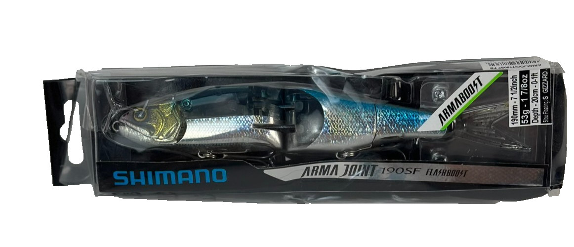 Shimano ArmaJoint 190SF Flashboost 190mm Slow Floating Jointed Swimbait - Image 2