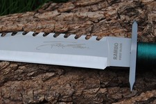 Rambo I -John Rambo 1 coltello da caccia coltello outdoor First Blood Signature Edition-,)