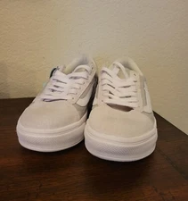 Size 7 - VANS Old Skool Overt CC Light Grey White