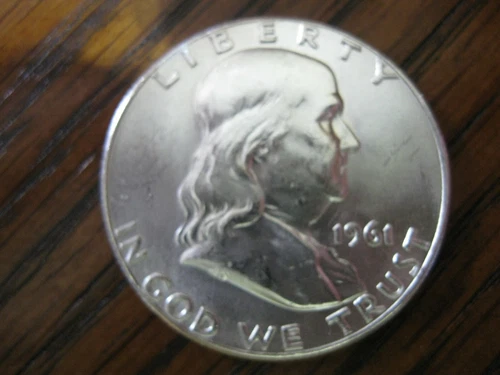 1961 Franklin Half Dollar Gem BU!!