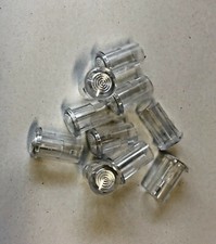 PACK OF 10 LED 12MM LENSES - NEON INDICATORS - BULB HOLDER MOUNT - FREE POSTAGE