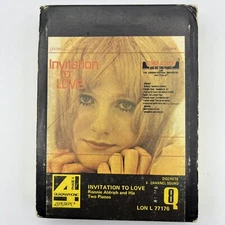 Ronnie Aldrich - Invitation  To Love - Restored Quad 8 Track , New Pad, Splice