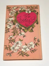 Vintage Book To Mother 1971 Peter Pauper Press HC DJ Bachelder Stewart Illustrat