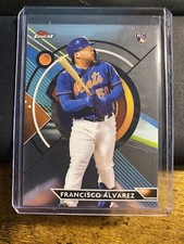 2023 Topps Finest - Refractor #86 Francisco Alvarez (RC)
