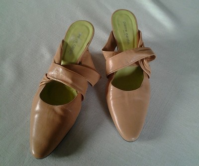 Damen Schuhe Sabots Slipper  Damenschuhe Pierre Cardin Paris  Gr. 38 TOP wie neu