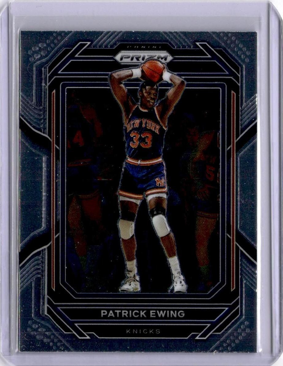 2022-23 Panini Prizm Basketball Base Card Patrick Ewing #275
